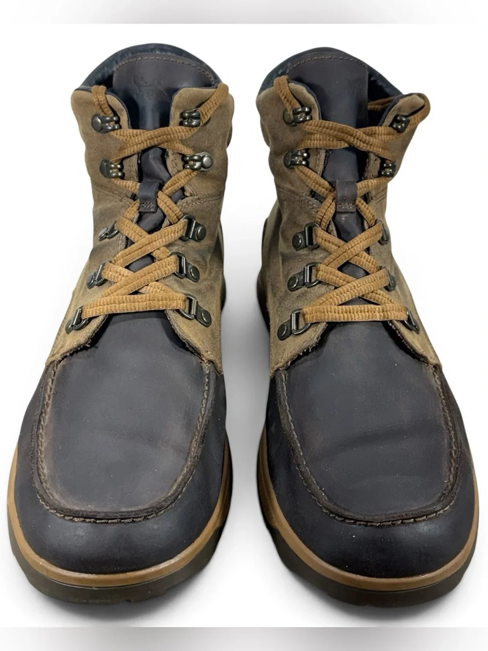 Chaco Otter Performance Hiking Boots Leather Lace-up Brown Men's Size 11